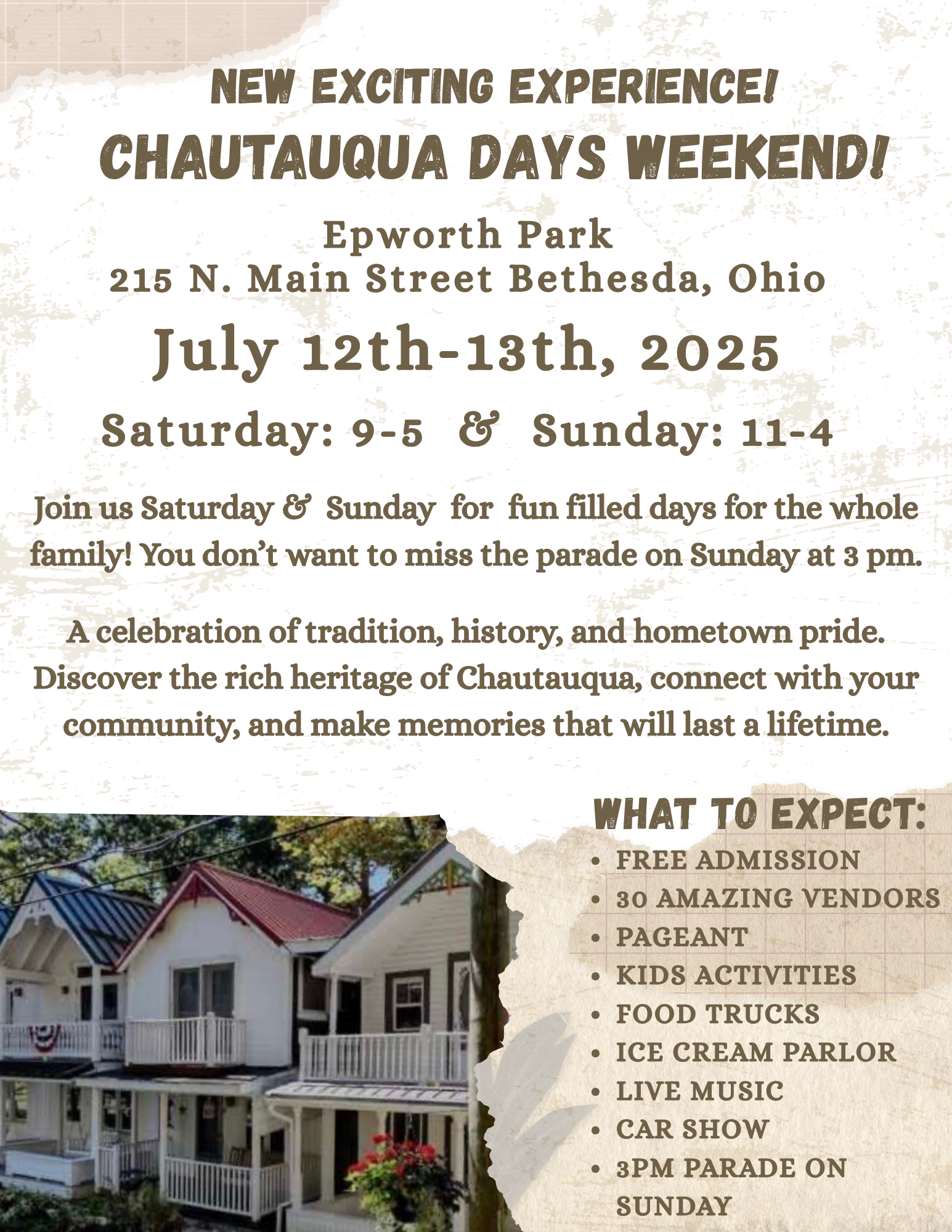 Chautauqua Days
